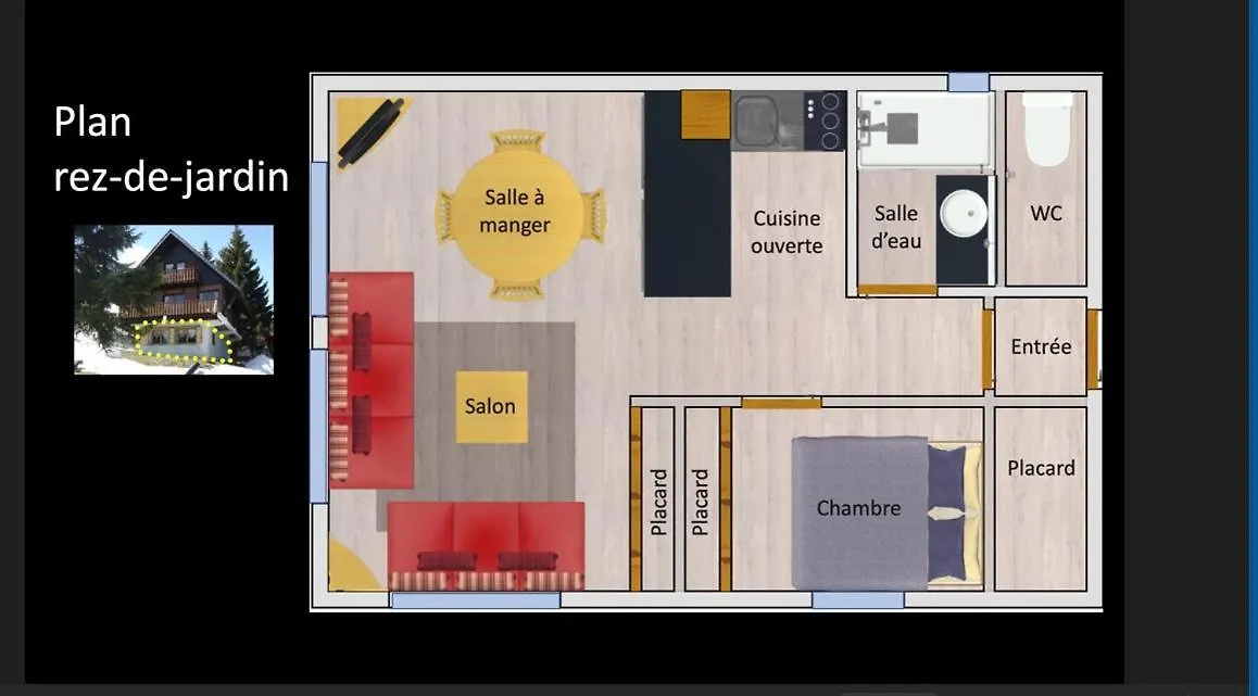 Appartement Au Pied Des Pistes Saint-Lary-Soulan 0*,